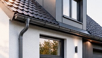 Dach Heilig's Blechle Funktion und Optik in einer Lösung