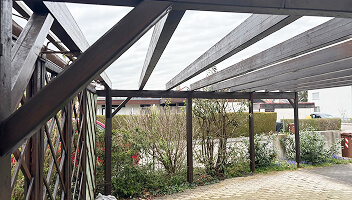 Dach Heilig's Blechle saubere Grundlage
