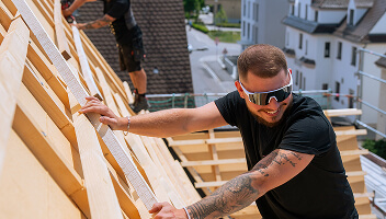 Dach Heilig's Blechle Schutz für Haus, Substanz und Wert