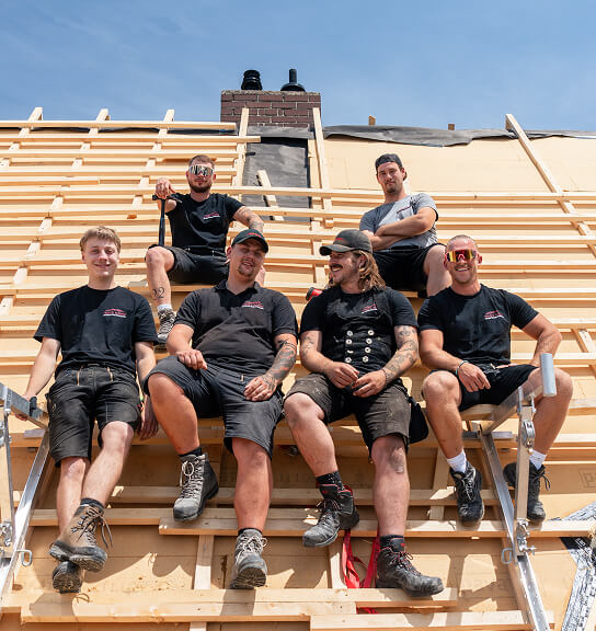 Dach Heilig's Blechle Tragende Holzbereiche Dach Heilig's Blechle Tragende Holzbereiche