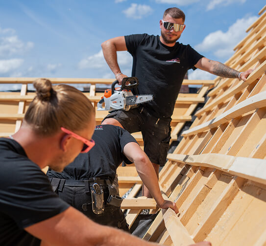 Dach Heilig's Blechle Wenn der Dachzustand unklar ist